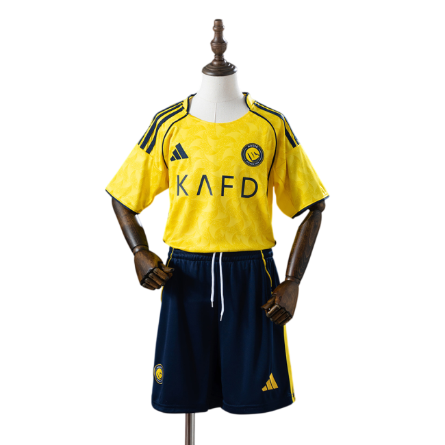 Al Nassr Home 25/26 Mini Conjunto para Niños