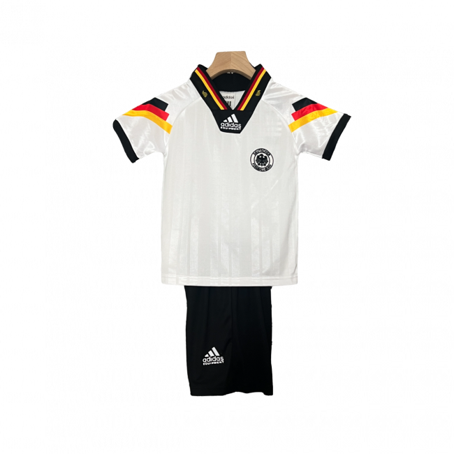 Alemanha Home 1992 Mini Conjunto para Niños Retrô