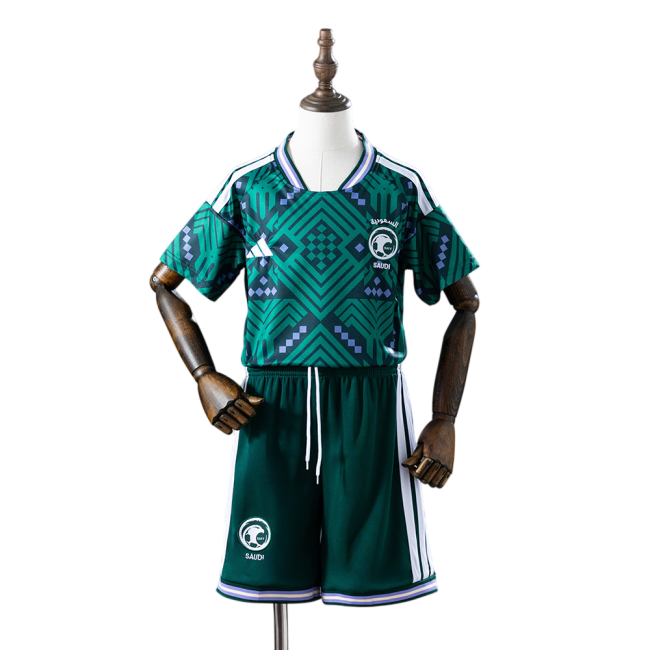 Arábia Saudita Home 26/27 Mini Conjunto para Niños