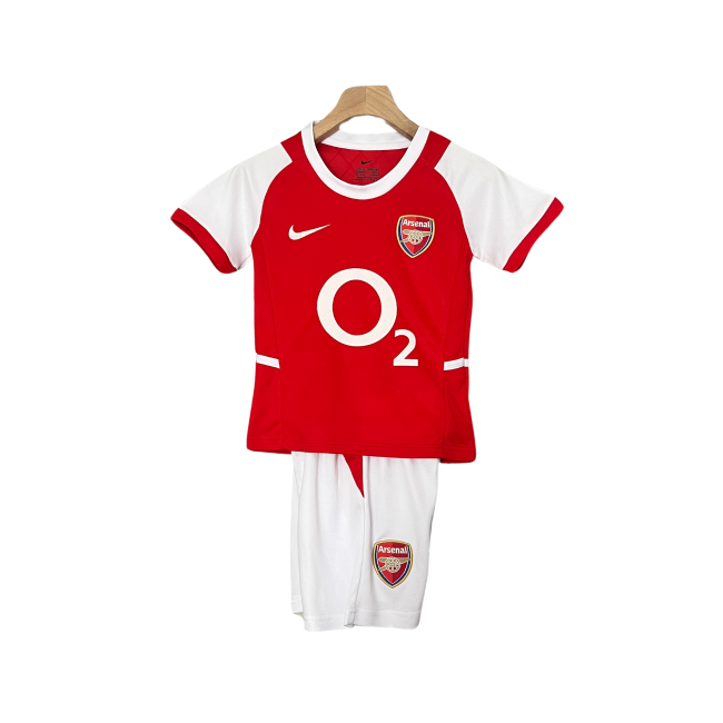 Arsenal Home 02/04 Mini Conjunto para Niños Retrô