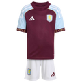Aston Villa Home 25/26 Mini Conjunto para Niños