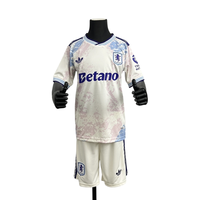 Aston Villa Third 25/26 Mini Conjunto para Niños