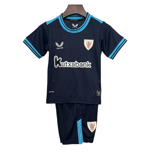 Athletic Bilbão Away 25/26 Mini Conjunto para Niños