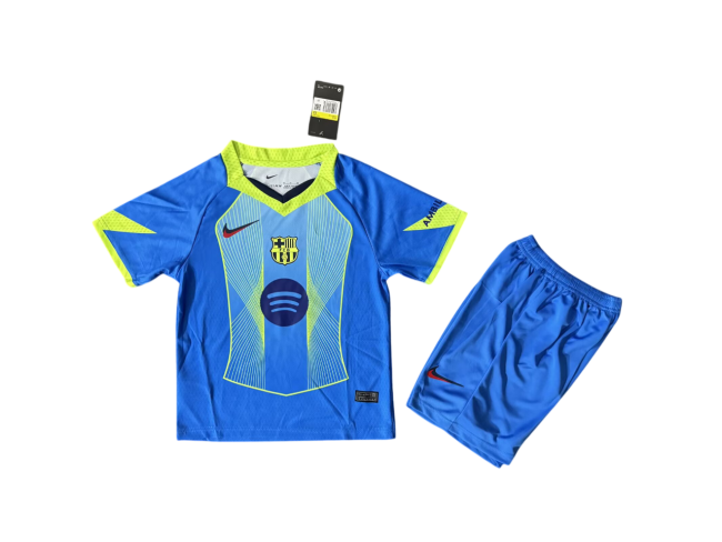 Barcelona Especial Azul 25/26 Mini Conjunto para Niños