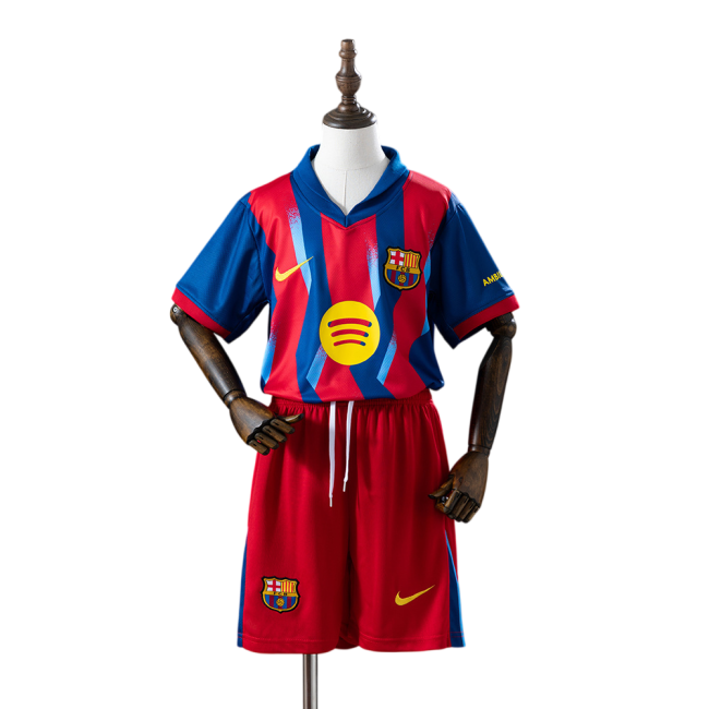 Barcelona Fourth 25/26 Mini Conjunto para Niños