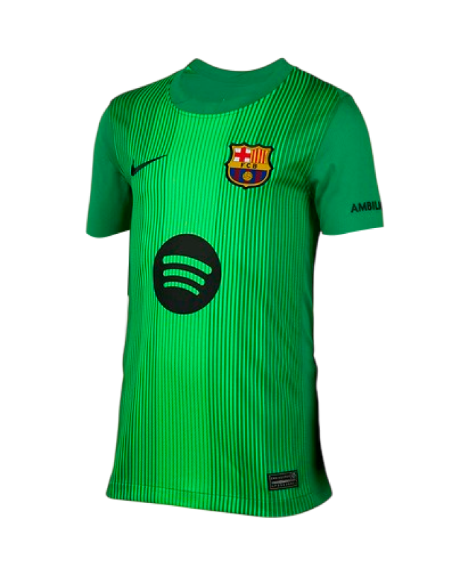 Barcelona Portero Verde 25/26 Mini Conjunto para Niños