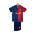 Barcelona Home 08/09 Mini Conjunto para Niños Retrô