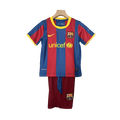 Barcelona Home 10/11 Mini Conjunto para Niños Retrô