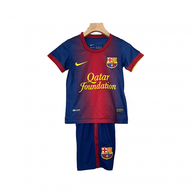 Barcelona Home 12/13 Mini Conjunto para Niños Retrô