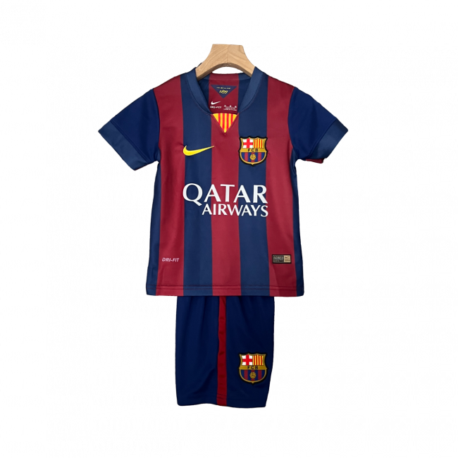 Barcelona Home 14/15 Mini Conjunto para Niños Retrô