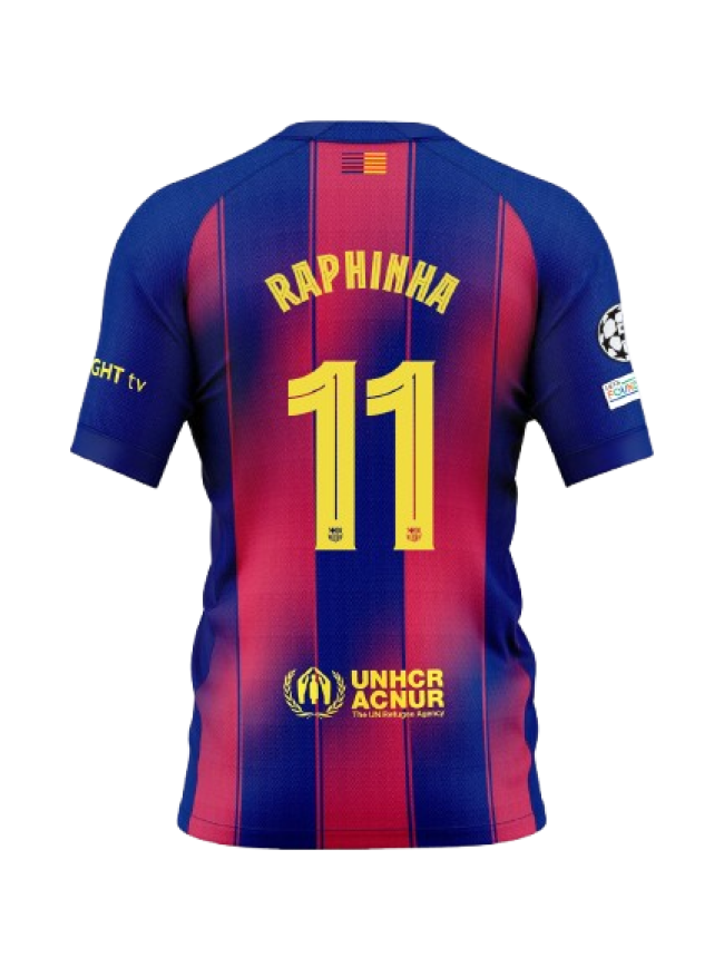 Barcelona Home 25/26 Mini Conjunto para Niños - RAPHINHA #11