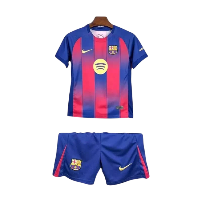 Barcelona Home 25/26 Mini Conjunto para Niños