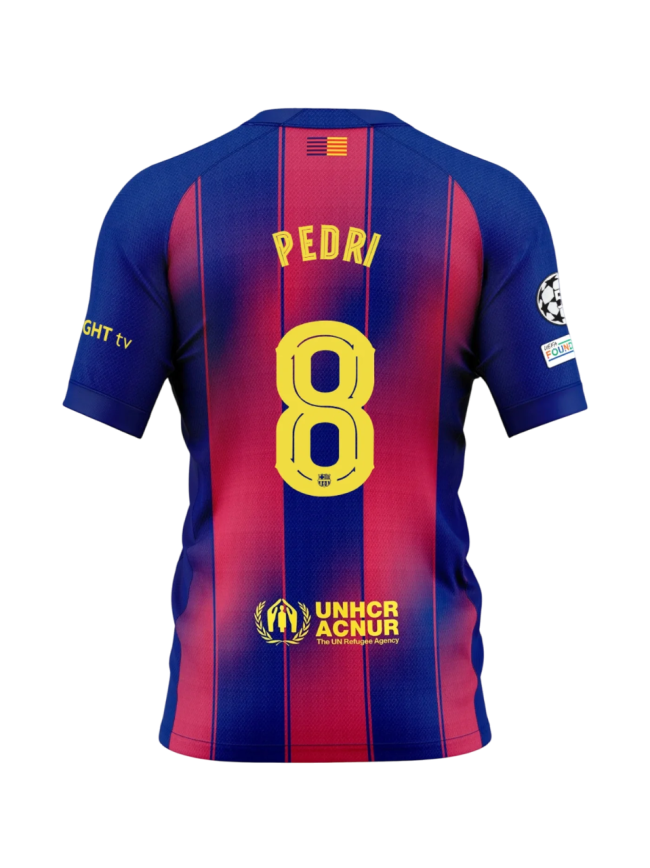 Barcelona Home 25/26 Mini Conjunto para Niños - PEDRI #8