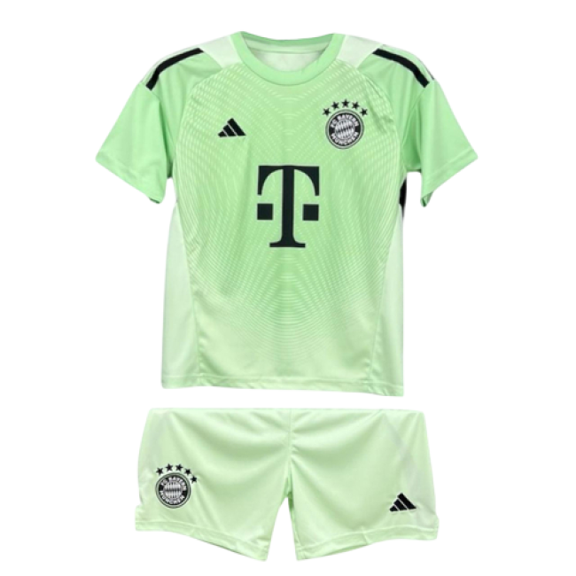 Bayern de Munique Portero Verde 25/26 Mini Conjunto para Niños
