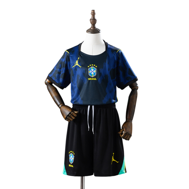 Brasil Away 26/27 Mini Conjunto para Niños