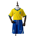Brasil Home 26/27 Mini Conjunto para Niños