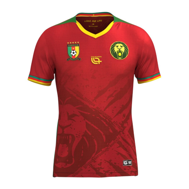 Camarões Away 25/26 Mini Conjunto para Niños
