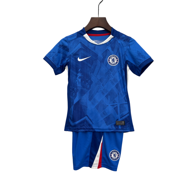 Chelsea Home 25/26 Mini Conjunto para Niños
