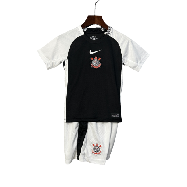 Corinthians Away 25/26 Mini Conjunto para Niños