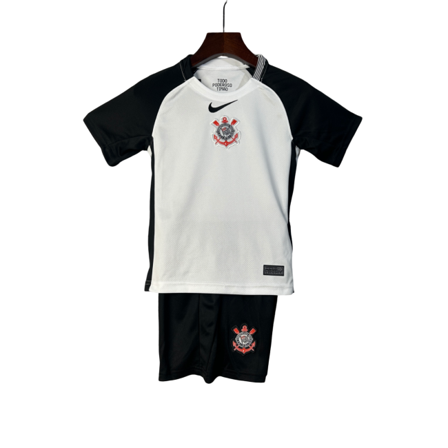 Corinthians Home 25/26 Mini Conjunto para Niños