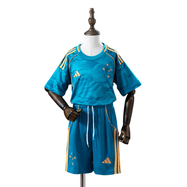 Cruzeiro Third 25/26 Mini Conjunto para Niños