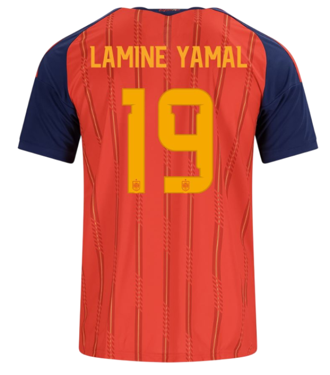 España Home 26/27 Mini Conjunto para Niños - LAMINE YAMAL #19