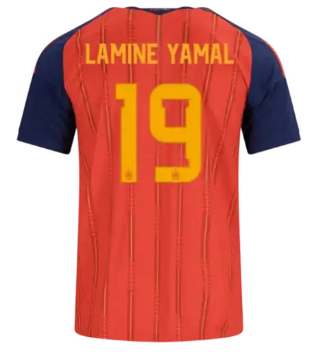 España Home 26/27 Mini Conjunto para Niños - LAMINE YAMAL #19