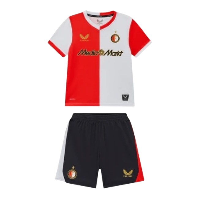 Feyenoord Home 25/26 Mini Conjunto para Niños