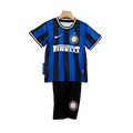 Inter de Milão Home 09/10 Mini Conjunto para Niños Retrô
