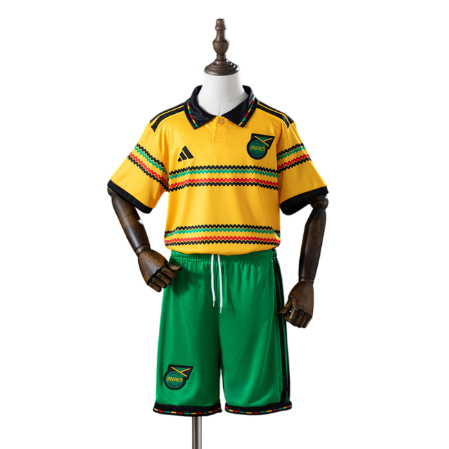 Jamaica Home 26/27 Mini Conjunto para Niños