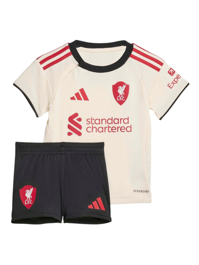 Liverpool Away 25/26 Mini Conjunto para Niños