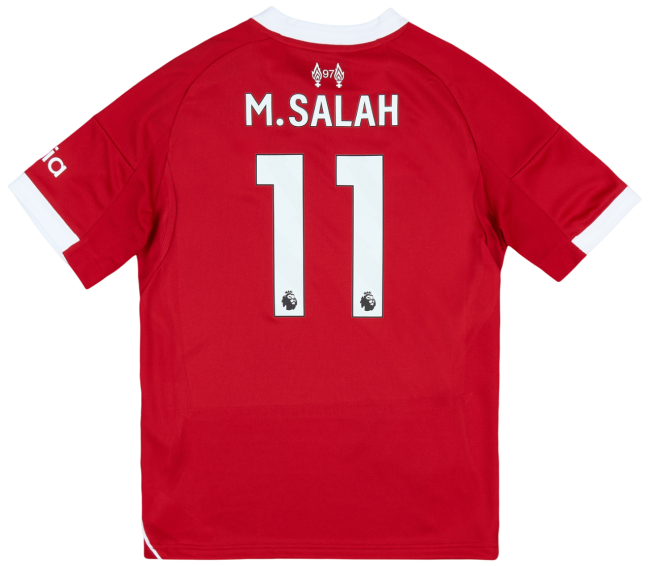 Liverpool Home 25/26 Mini Conjunto para Niños - M.SALAH #11