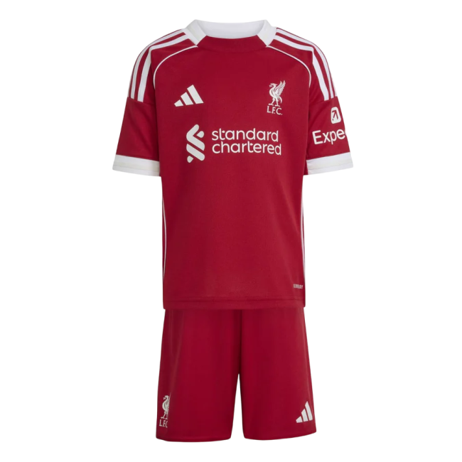 Liverpool Home 25/26 Mini Conjunto para Niños