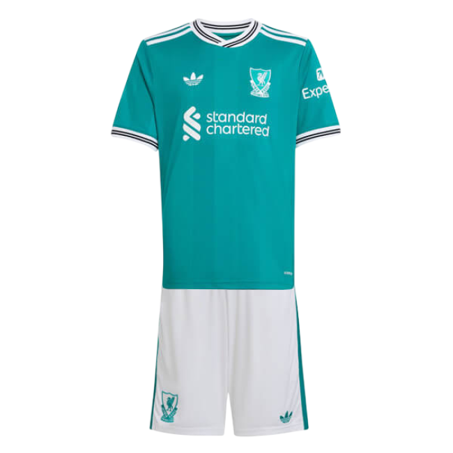 Liverpool Third 25/26 Mini Conjunto para Niños