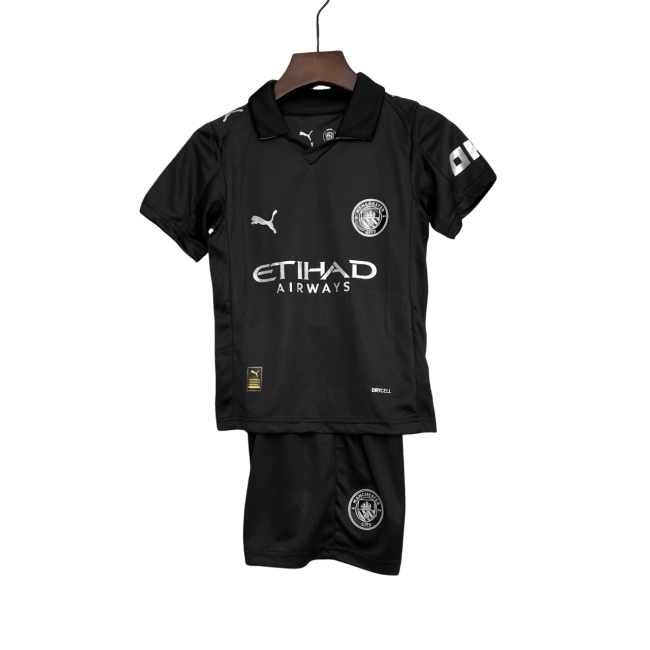 Manchester City Away 25/26 Mini Conjunto para Niños