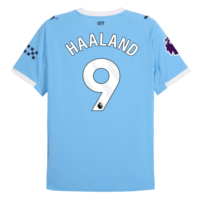 Manchester City Home 25/26 Mini Conjunto para Niños - HAALAND #9