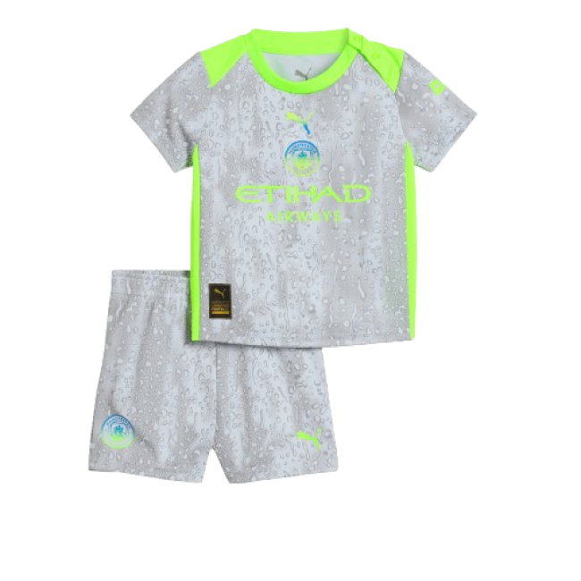Manchester City Third 25/26 Mini Conjunto para Niños