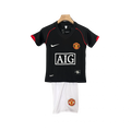 Manchester United Away 07/08 Mini Conjunto para Niños Retrô