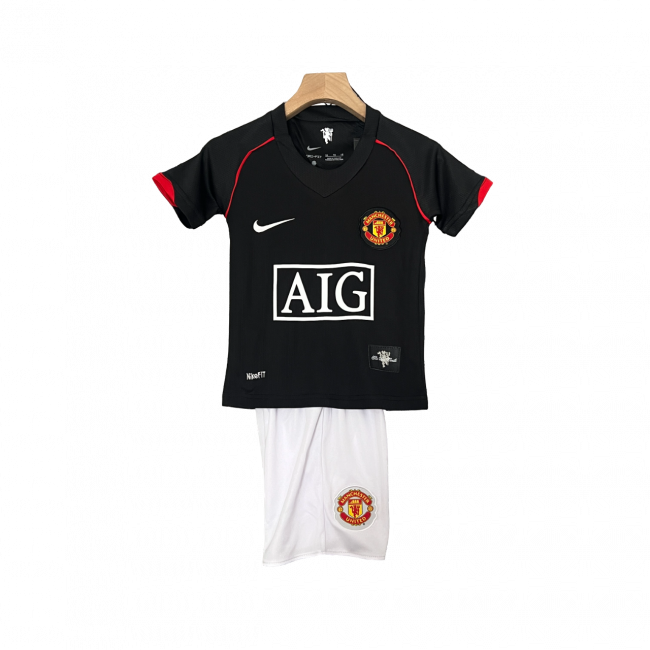 Manchester United Away 07/08 Mini Conjunto para Niños Retrô