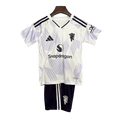 Manchester United Away 25/26 Mini Conjunto para Niños