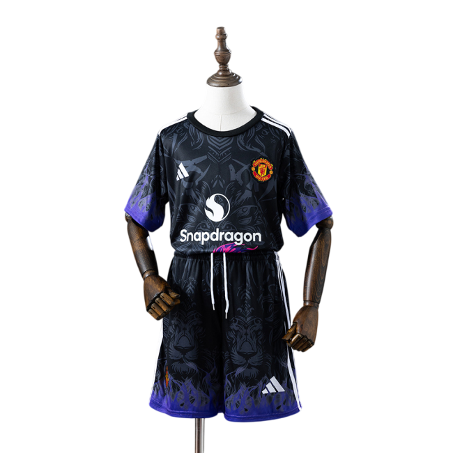 Manchester United Especial Dark 25/26 Mini Conjunto para Niños