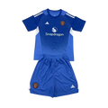 Manchester United Portero Azul 25/26 Mini Conjunto para Niños