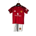 Manchester United Home 25/26 Mini Conjunto para Niños