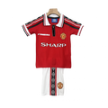 Manchester United Home 98/99 Mini Conjunto para Niños Retrô