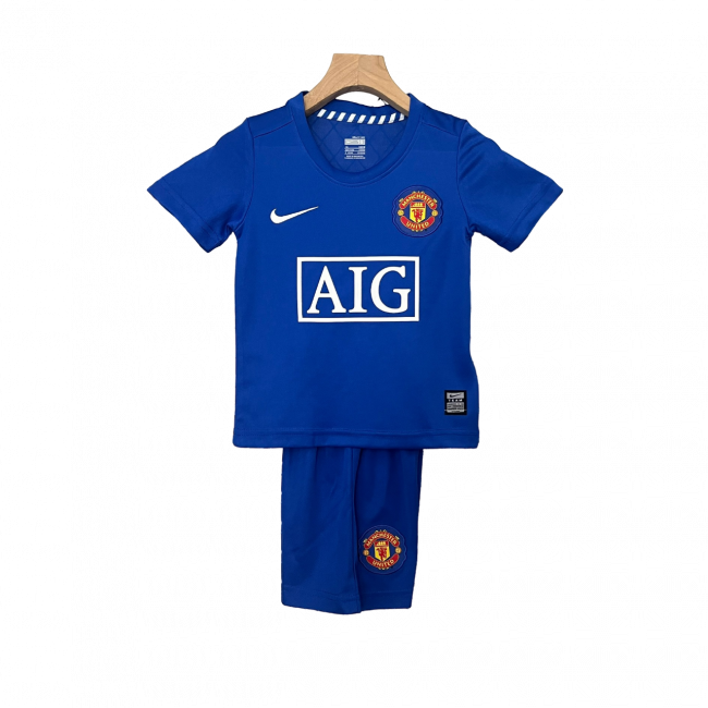 Manchester United Third 08/09 Mini Conjunto para Niños Retrô