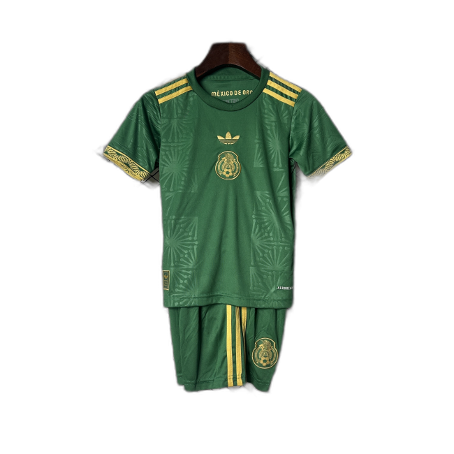 México Especial Verde 25/26 Mini Conjunto para Niños