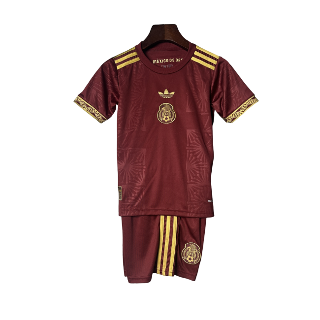 México Especial Vermelho 25/26 Mini Conjunto para Niños