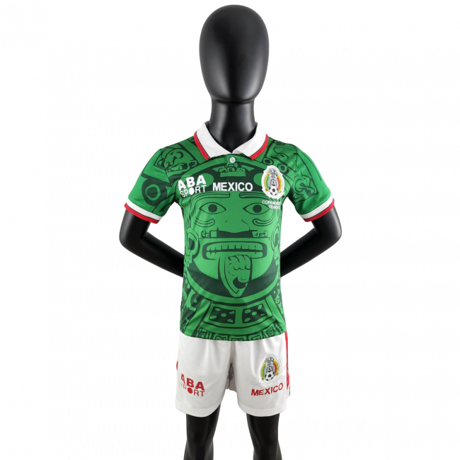 Mexico Home 1998 Mini Conjunto para Niños Retrô