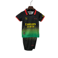 Milan Especial Preta 25/26 Mini Conjunto para Niños