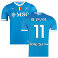 Napoli Home 25/26 Mini Conjunto para Niños - DE BRUYNE #11